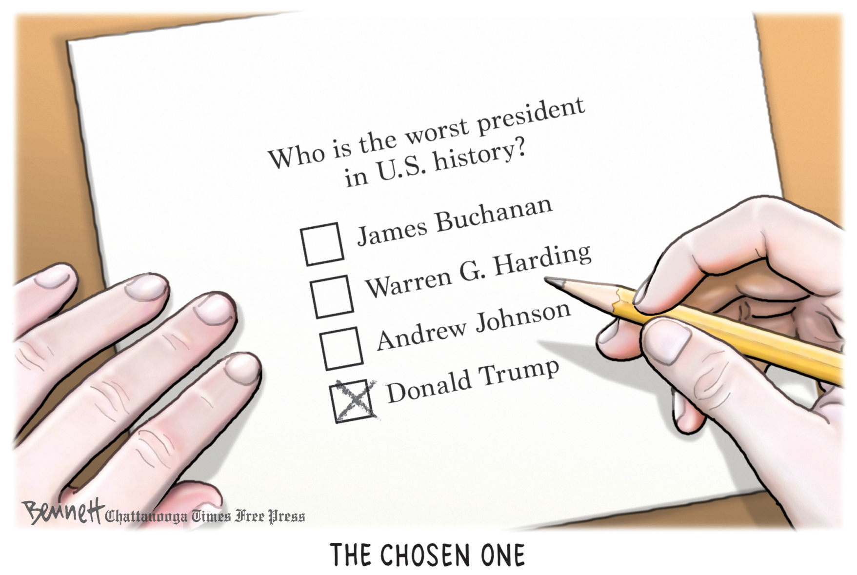 Clay Bennett / Chattanooga Times Free Press